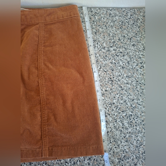 I & M - Burnt Orange Corduroy Skirt Size M - Picture 11 of 11